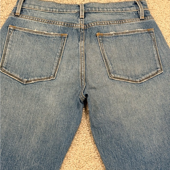 FRAME Denim Jeans with Snakeskin Detail - Picture 4 of 6